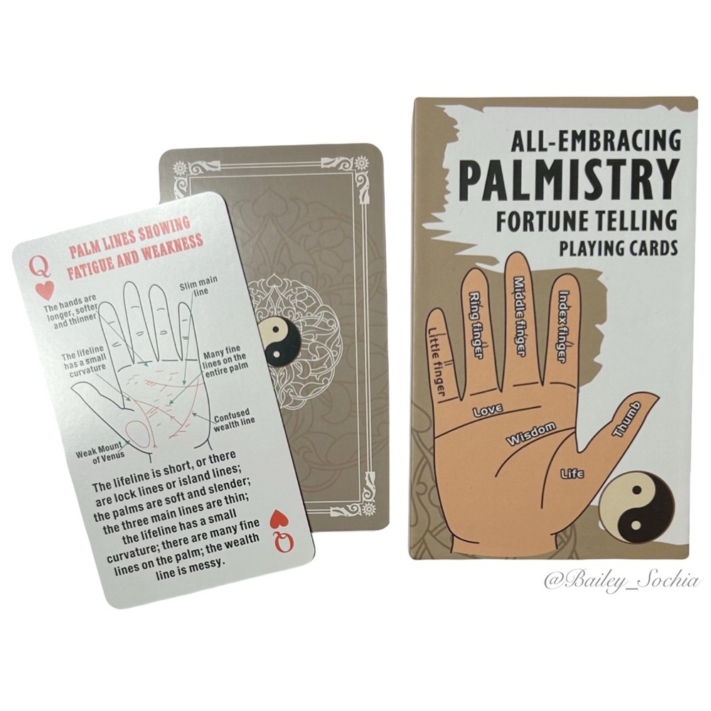 Palmistry Playing Cards